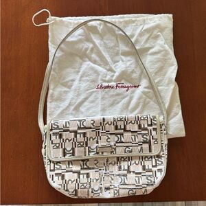 Vintage authentic Salvatore Ferragamo shoulder bag